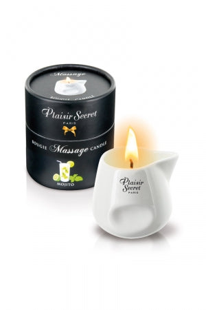 Bougie de massage Mojito · Plaisir Secret
