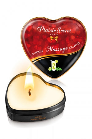 Mini bougie de massage Mojito · Plaisir Secret