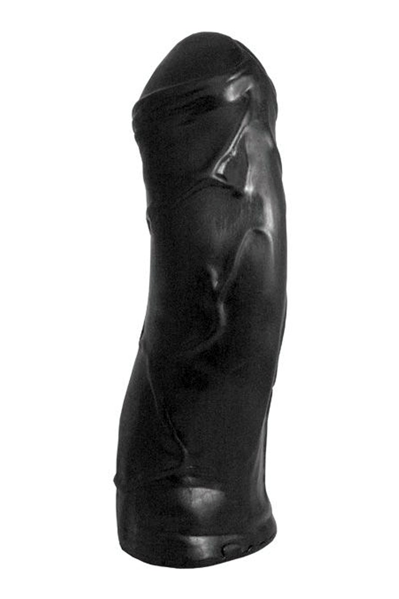 Gode XXL en vinyle Enigma noir Domestic Partner