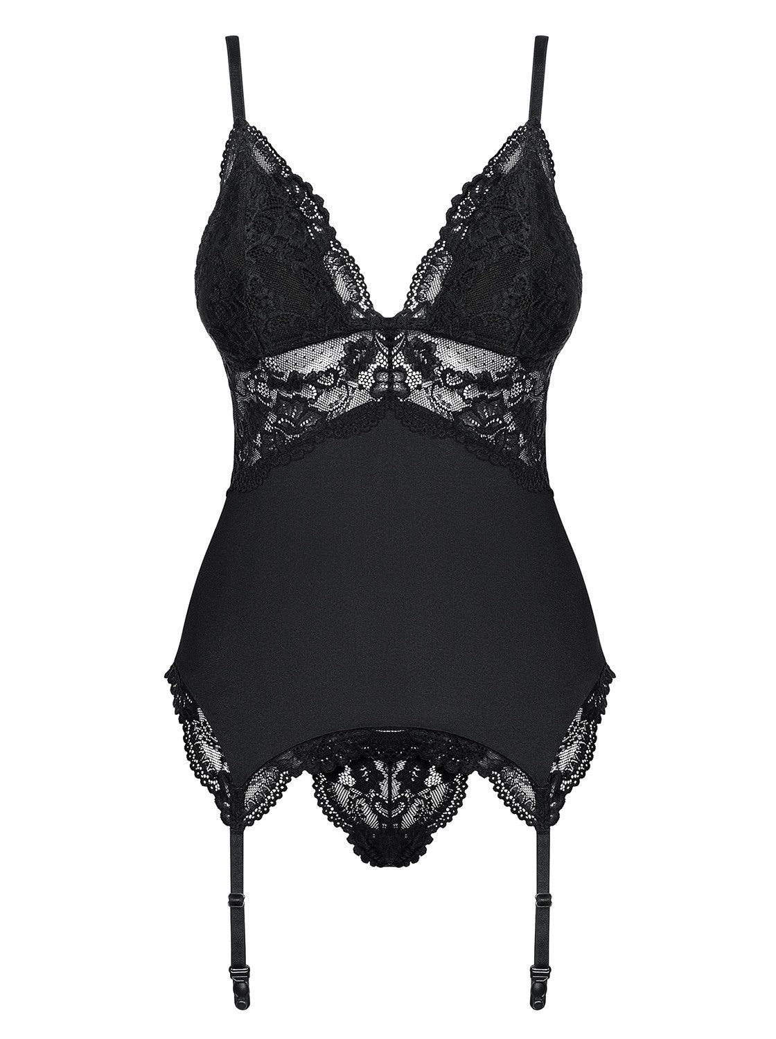 Guêpière Noir · Obsessive · vue 5