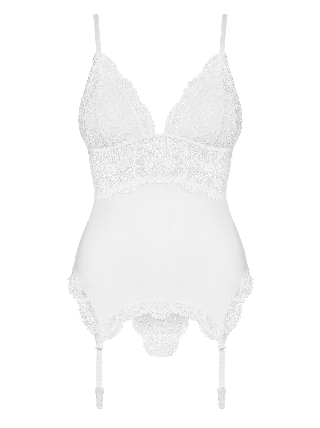 Guêpière Blanc · Obsessive · vue 5
