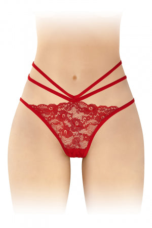 Culotte ouverte Nadia rouge · Fashion Secret
