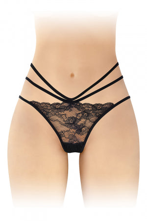 Culotte ouverte Nadia noir · Fashion Secret