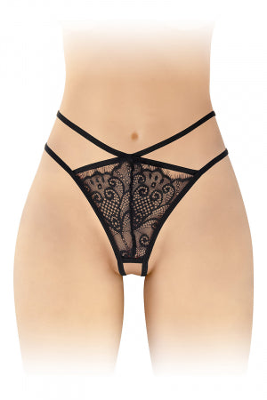 String ouvert Mylene noir · Fashion Secret