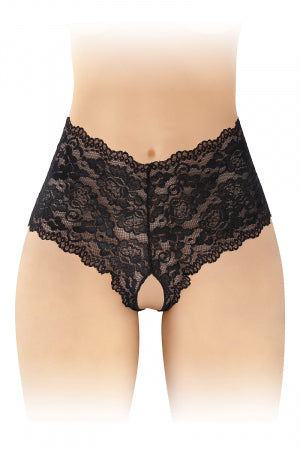 Boxer ouvert Julia noir · Fashion Secret