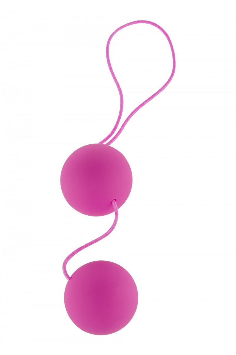 Boules de Geisha pour débuter Funky Love Balls fuchsia Toy Joy