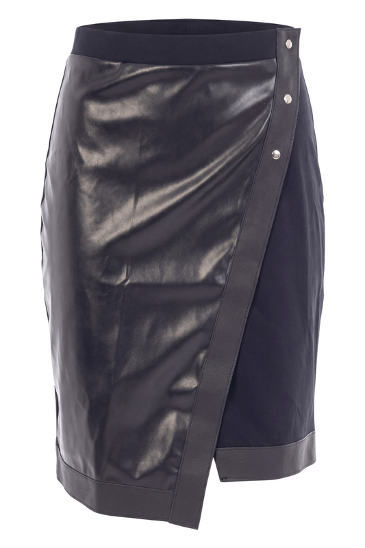 Jupe longue noire Frida · Be lily Mode · vue 2