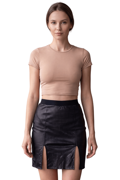 Jupe longue noire Omella · Be lily Mode