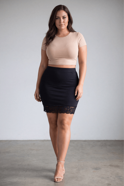 Jupe longue noire Maria · Be lily Mode · vue 3