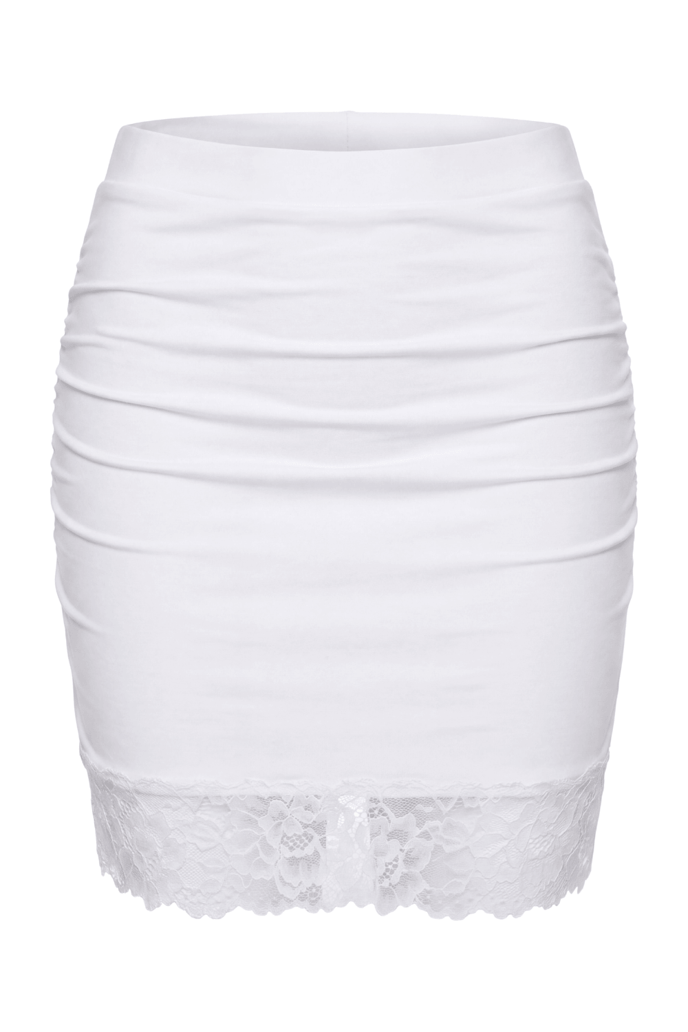 Jupe longue blanche Maria · Be lily Mode · vue 4