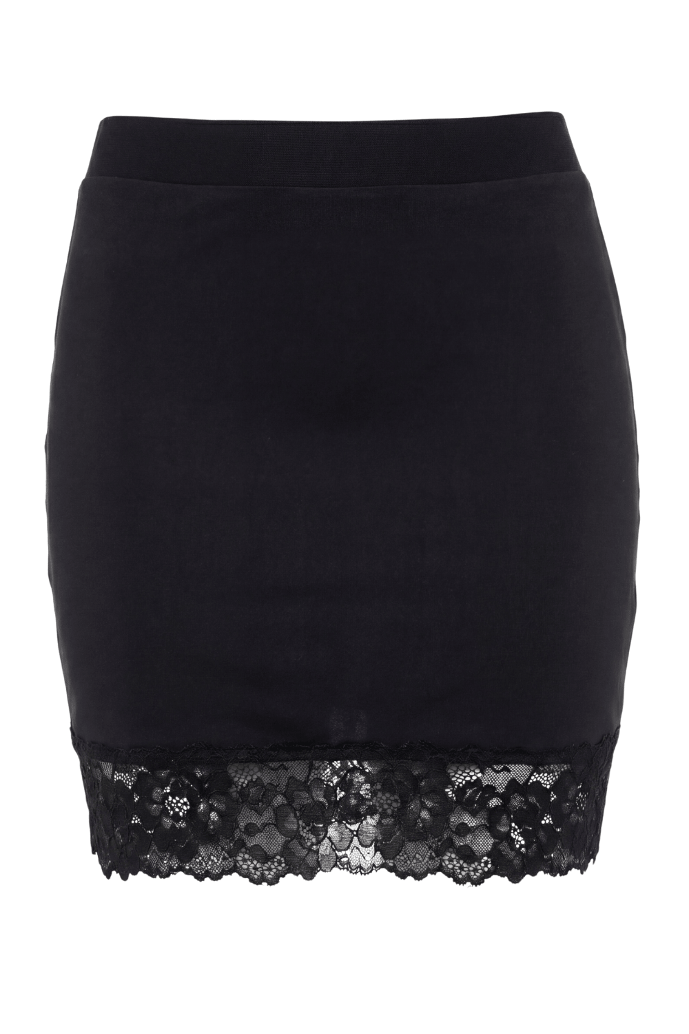 Jupe courte noire Marina · Be lily Mode · vue 4