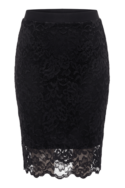 Jupe longue noire Catalina · Be lily Mode · vue 4