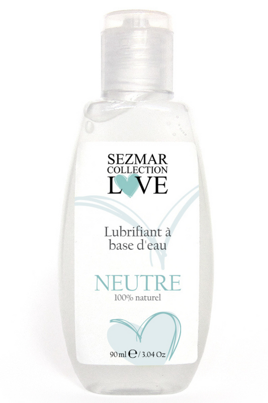 Lubrifiant à base d'eau 100% naturel Neutre 90 ml · Sezmar