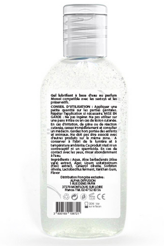 Lubrifiant à base d'eau 100% naturel Monoï 90 ml · Sezmar · vue 2