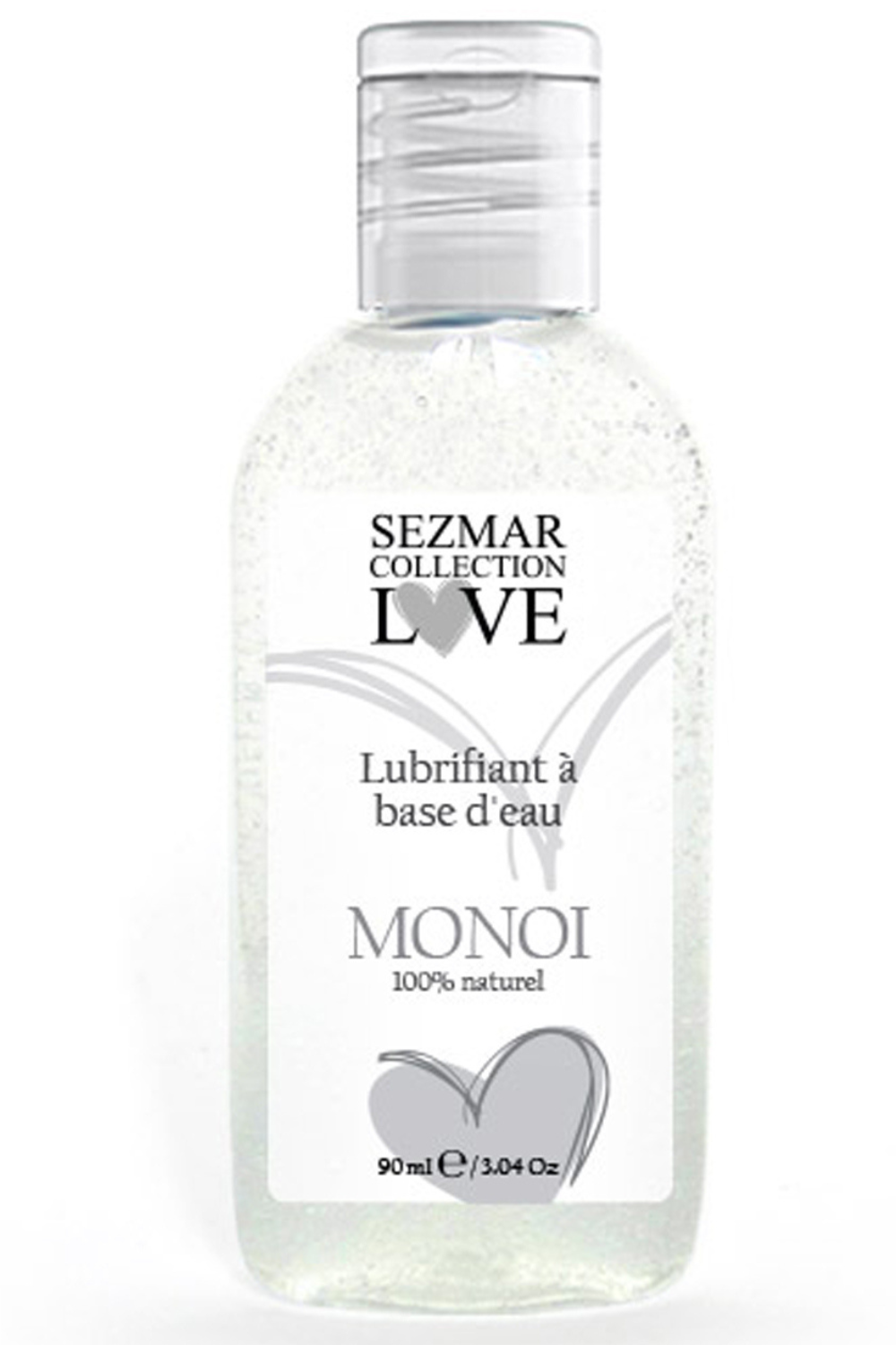 Lubrifiant à base d'eau 100% naturel Monoï 90 ml · Sezmar · vue 3