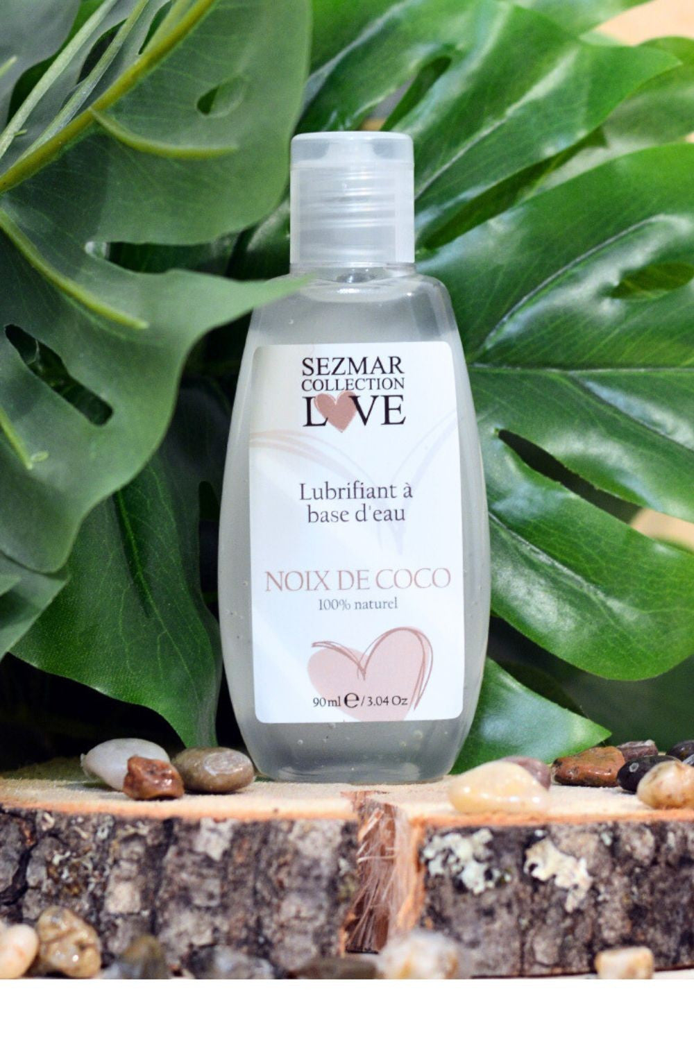 Lubrifiant à base d'eau 100% naturel Noix de Coco 90 ml · Sezmar · vue 3