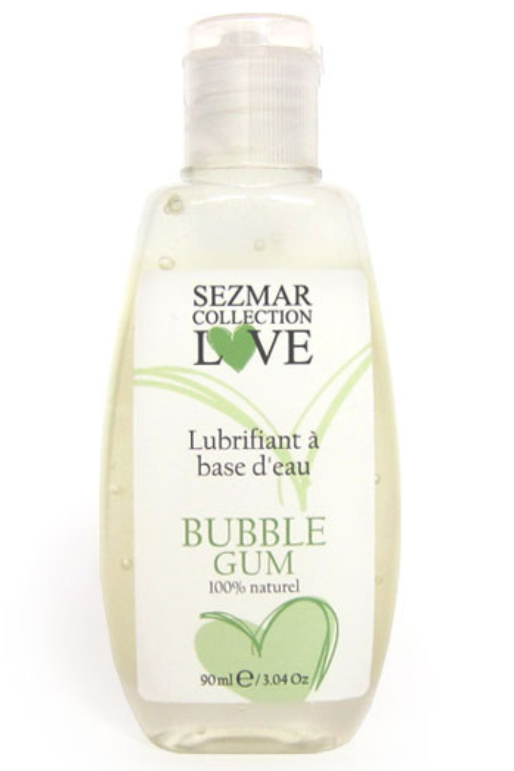 Lubrifiant à base d'eau 100% naturel Bubble Gum 90 ml · Sezmar · vue 4