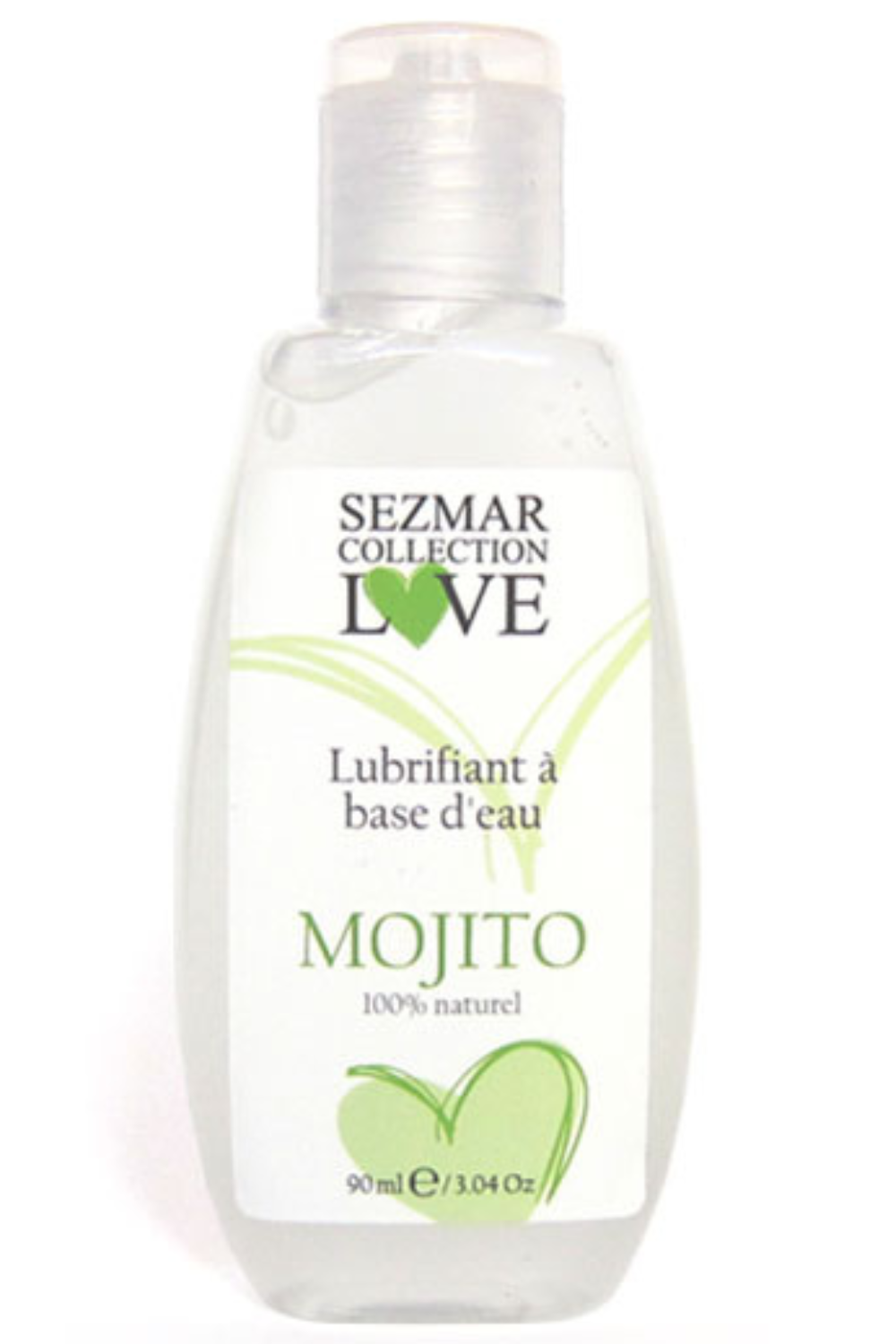 Lubrifiant à base d'eau 100% naturel Mojito 90 ml · Sezmar · vue 4