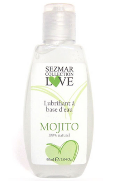 Lubrifiant à base d'eau 100% naturel Mojito 90 ml · Sezmar · vue 4