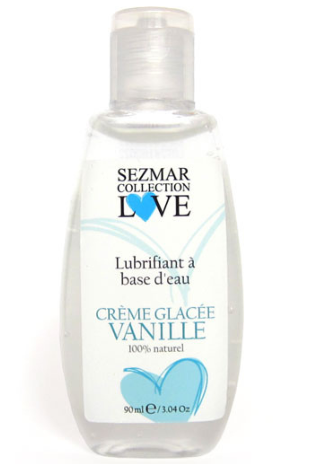 Lubrifiant à base d'eau 100% naturel Crème glacée vanille 90 ml · Sezmar · vue 4
