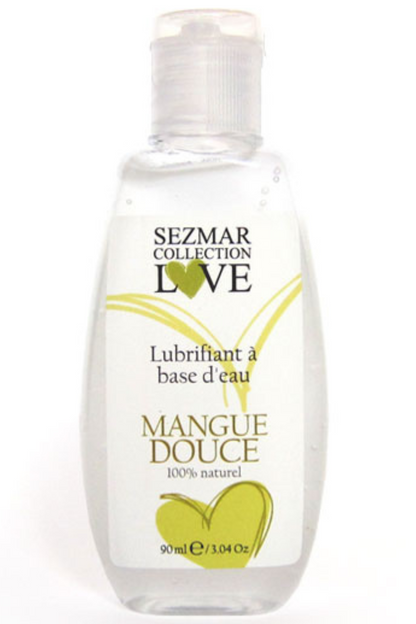 Lubrifiant à base d'eau 100% naturel Mangue Douce 90 ml · Sezmar · vue 4