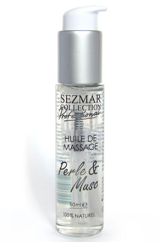 Huile de massage professionnelle Perle Musc 100% naturelle 50 ml · Sezmar · vue 2