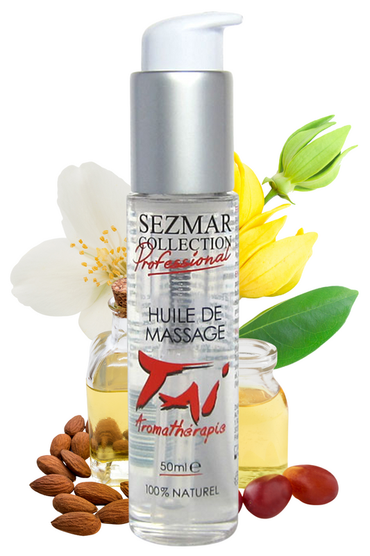Huile de massage professionnelle TAI 100% naturelle 50 ml · Sezmar