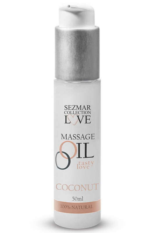 Huile de massage 100% naturelle noix de coco 50ml · Sezmar