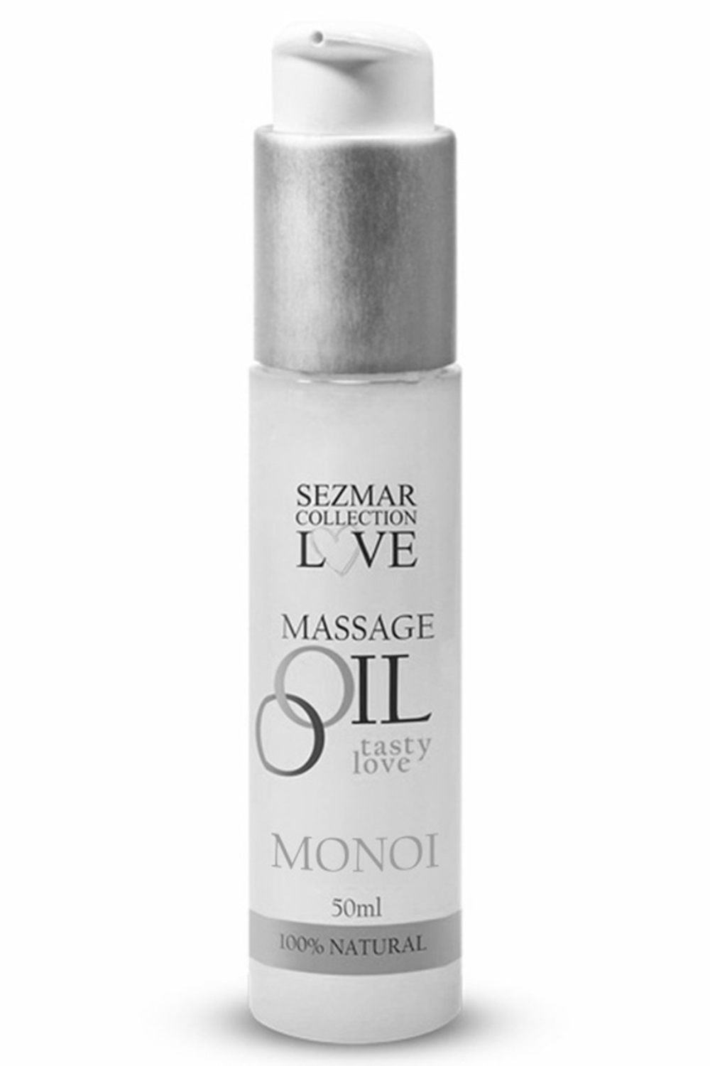 Huile de massage 100% naturelle monoï 50ml · Sezmar · vue 2