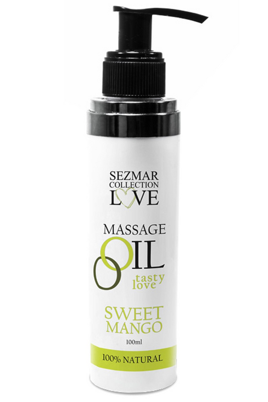 Huile de massage comestible mangue 100ml 100% naturelle · Sezmar · vue 2