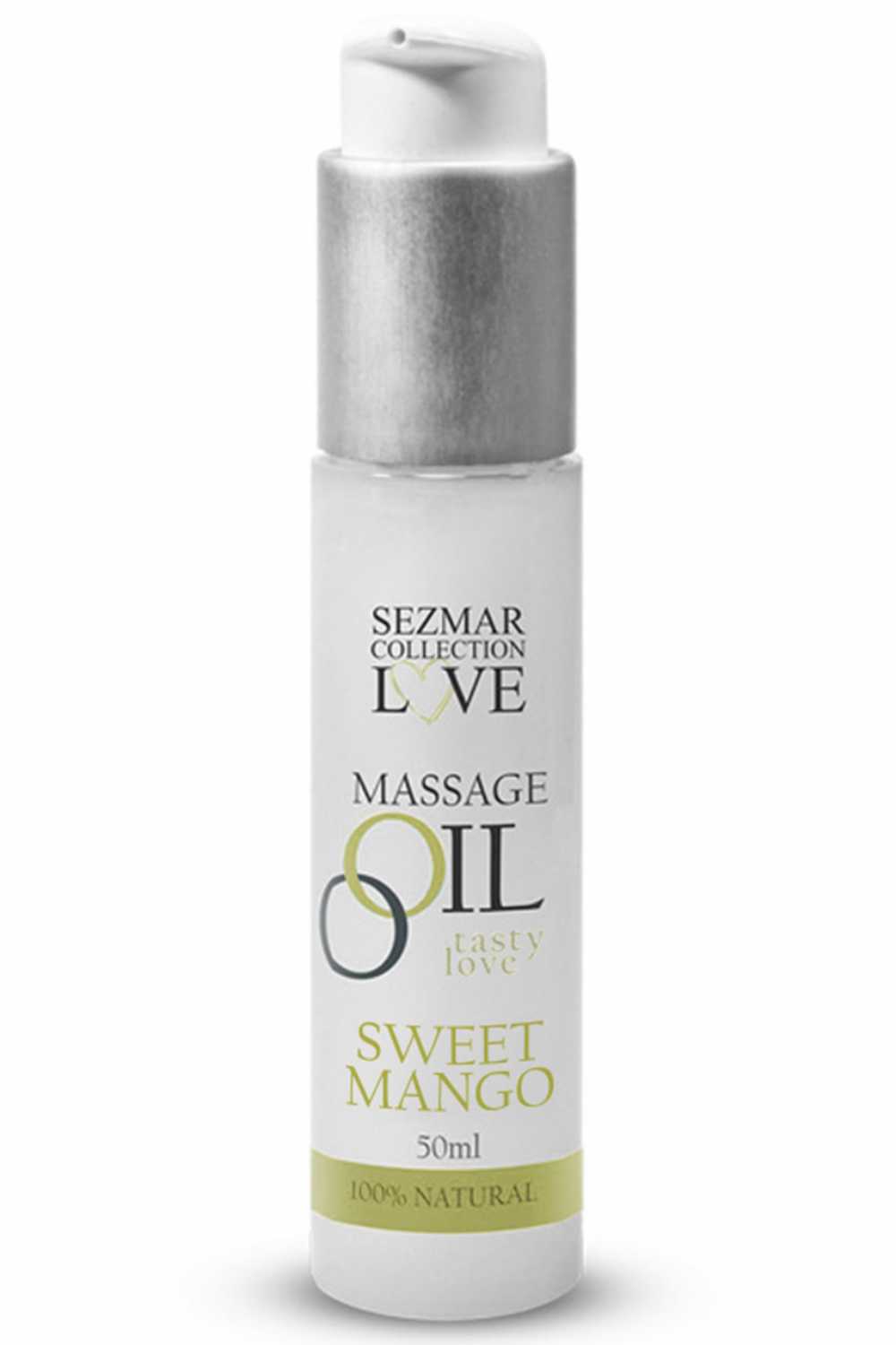 Huile de massage comestible mangue 50ml · Sezmar