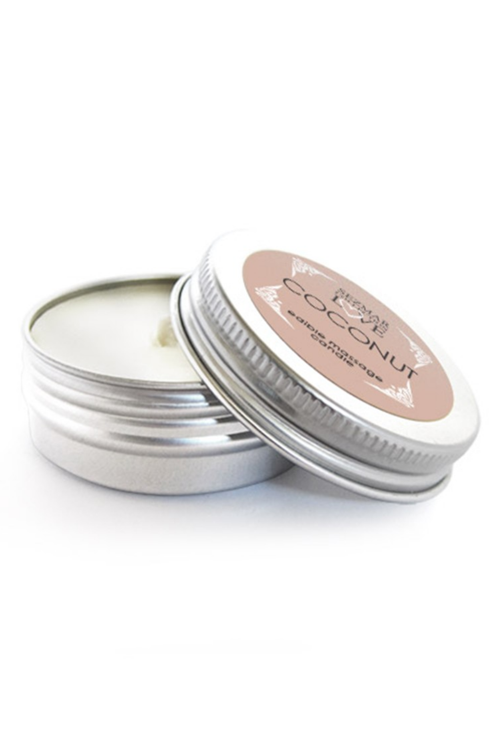 Mini Bougie de massage Noix de coco 30ml 100% naturelle · Sezmar · vue 4