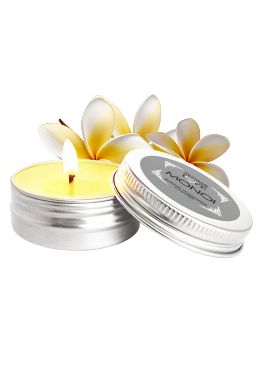 Mini Bougie de massage Monoï 30ml 100% naturelle · Sezmar
