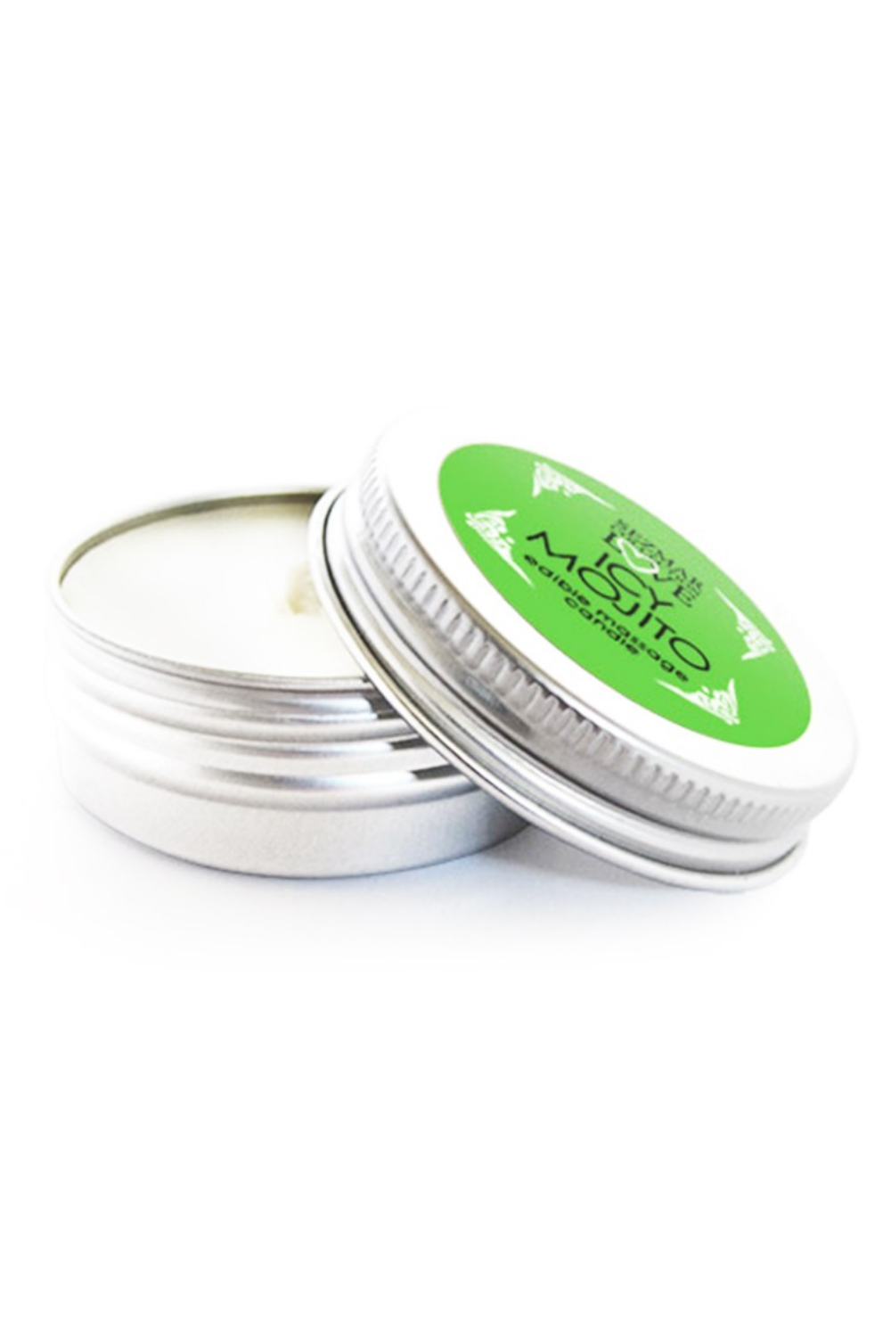 Mini Bougie de massage mojito 30ml 100% naturelle · Sezmar · vue 3