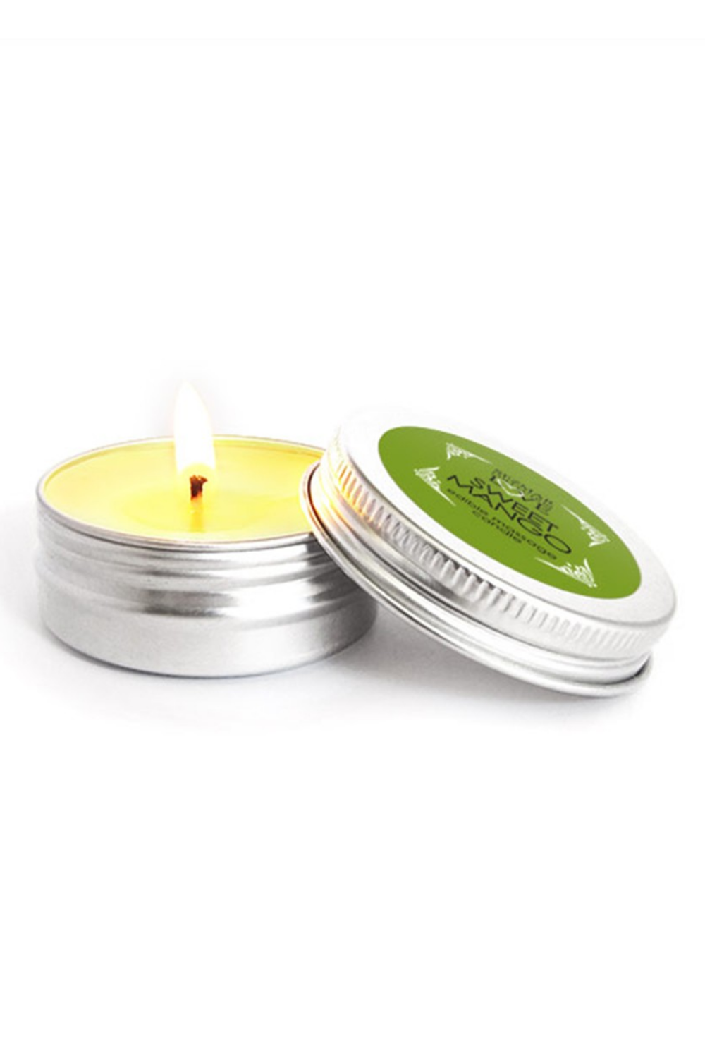 Mini Bougie de massage Mangue 30ml 100% naturelle · Sezmar · vue 5