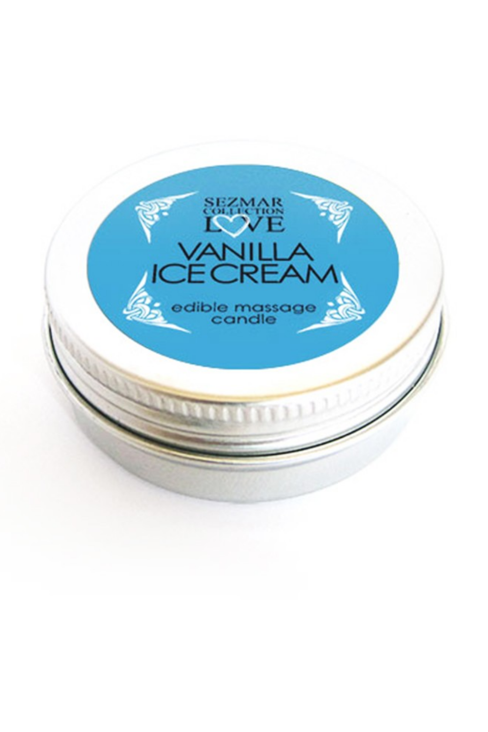 Mini Bougie de massage glace vanille 30ml 100% naturelle · Sezmar · vue 2
