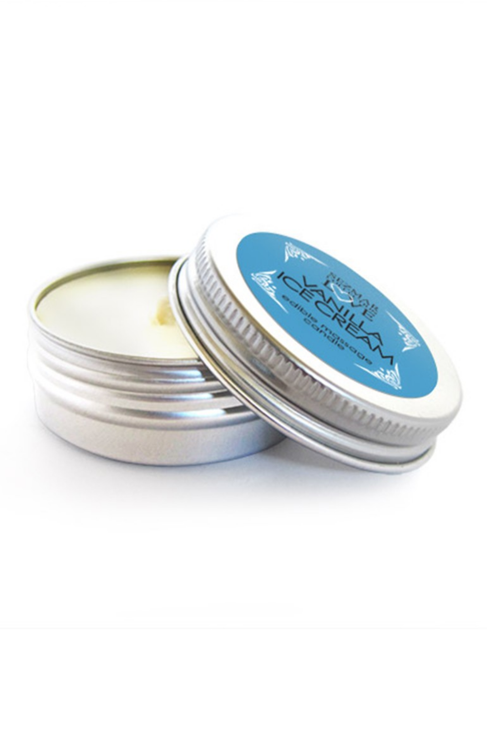 Mini Bougie de massage glace vanille 30ml 100% naturelle · Sezmar · vue 4