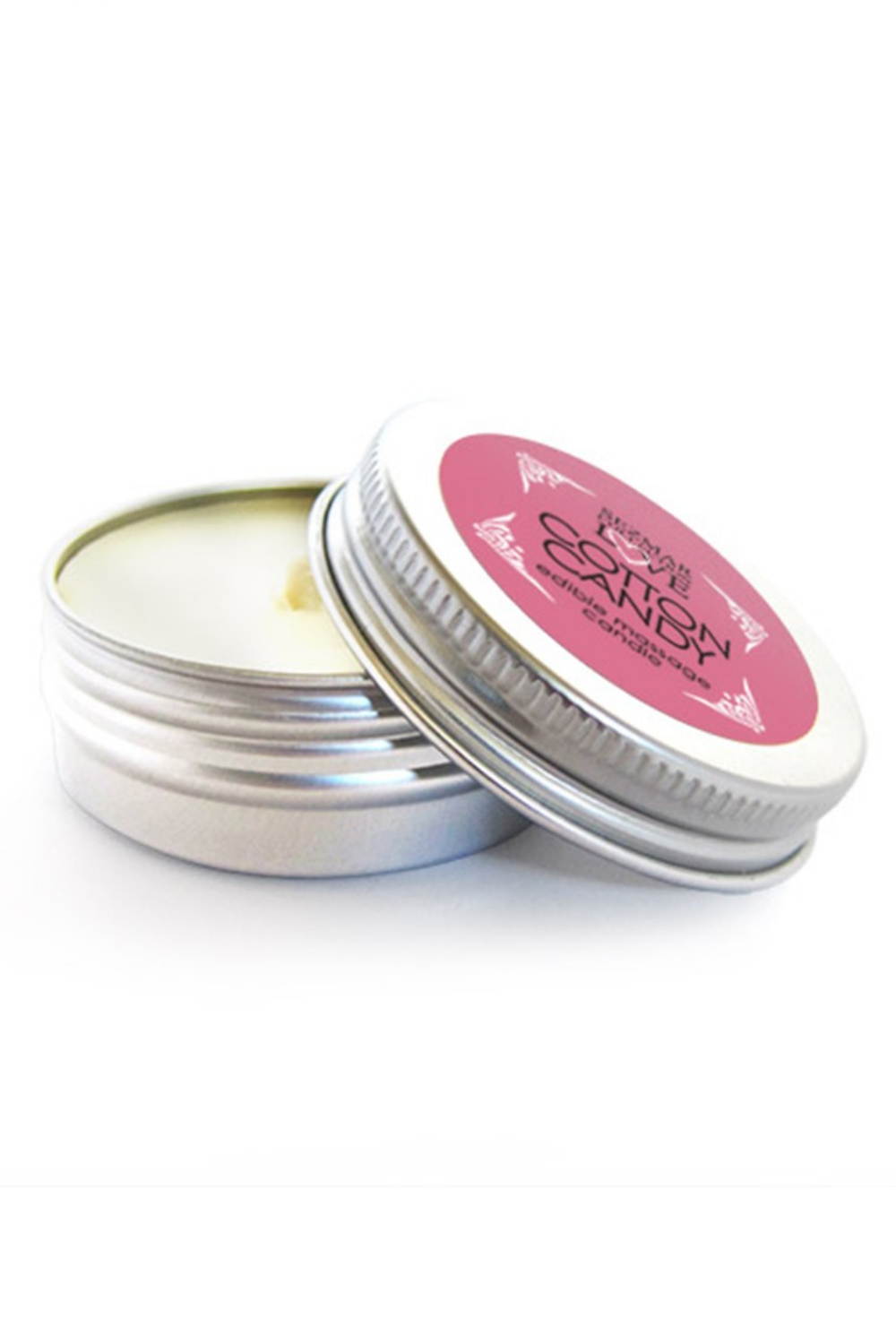 Mini Bougie de massage barbe à papa 30 ml 100% naturelle · Sezmar · vue 3