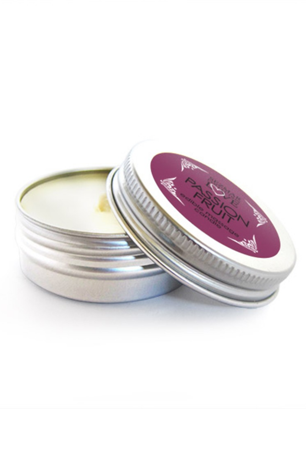 Mini Bougie de massage fruit de la passion 30ml 100% naturelle · Sezmar · vue 4