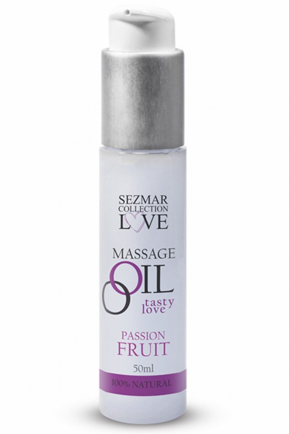 Huile de massage comestible Fruit de la passion 50ml · Sezmar · vue 2