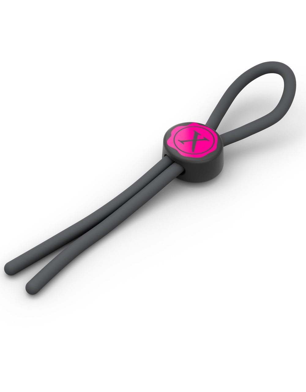 Cockring Lasso Ajustable Noir · Dorcel