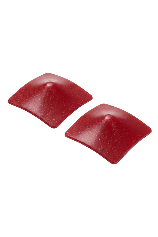 Nipple Métal rouge Cache tétons carré · Be Lily Accessories