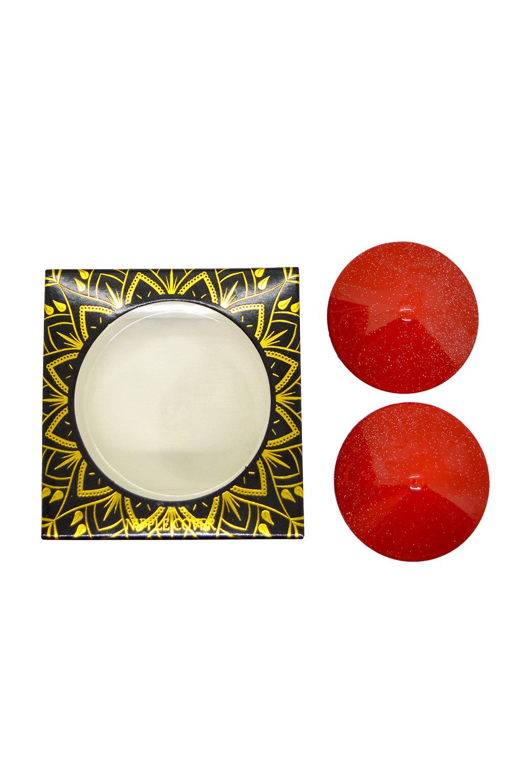Nipple Métal rouge Cache tétons cône · Be Lily Accessories · vue 5