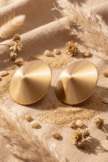 Nipple Métal doré Cache tétons cône · Be Lily Accessories · vue 4