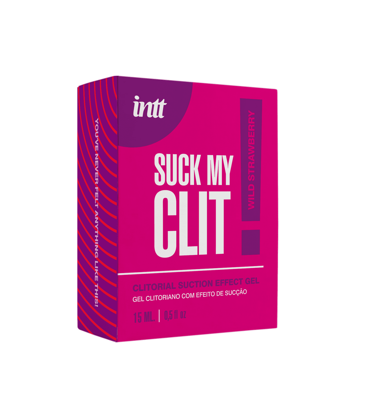 Gel stimulant clitoridien fraise Suck My Clit INTT Cosmétiques
