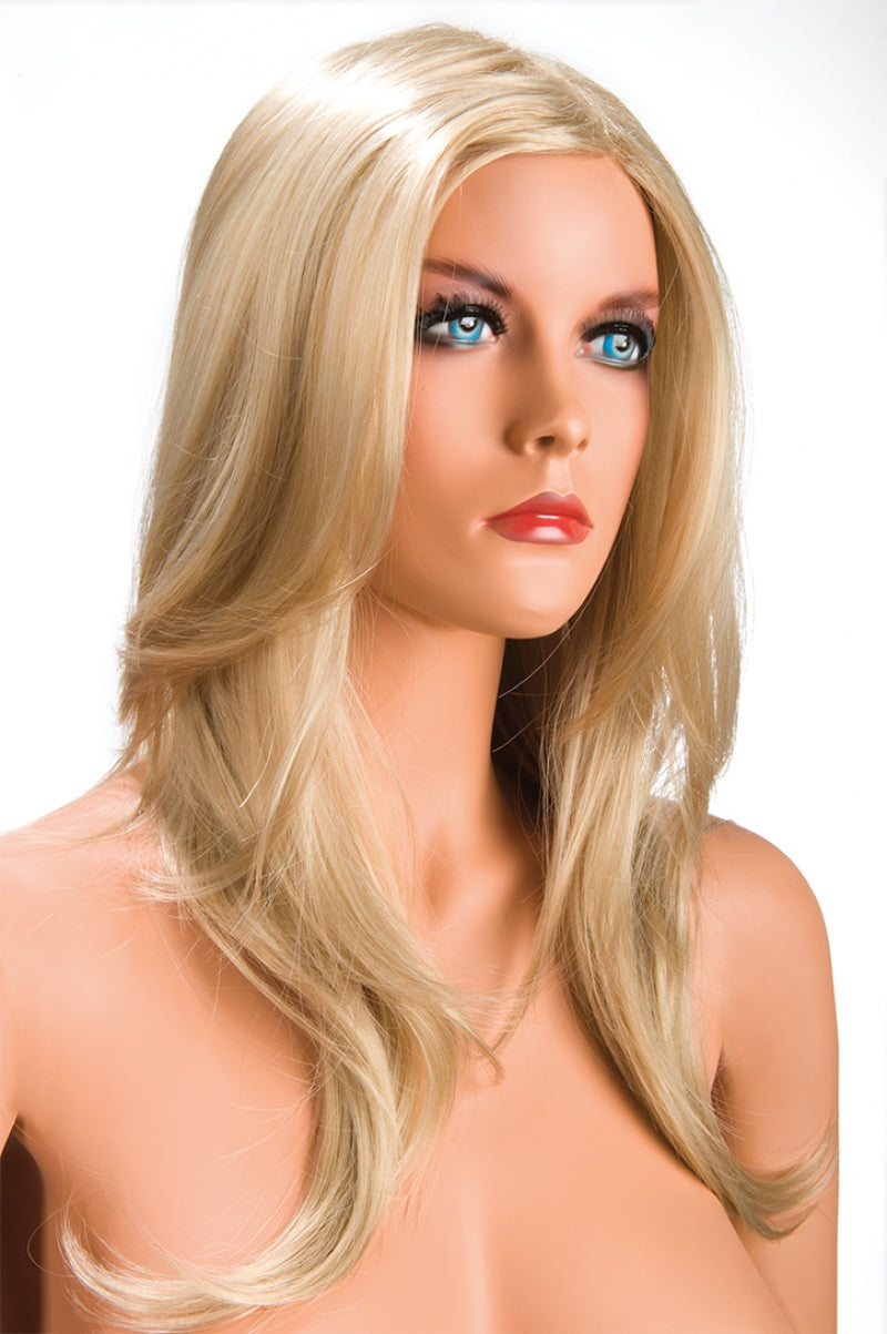 Perruque dégradée aux épaules Olivia blonde World Wigs