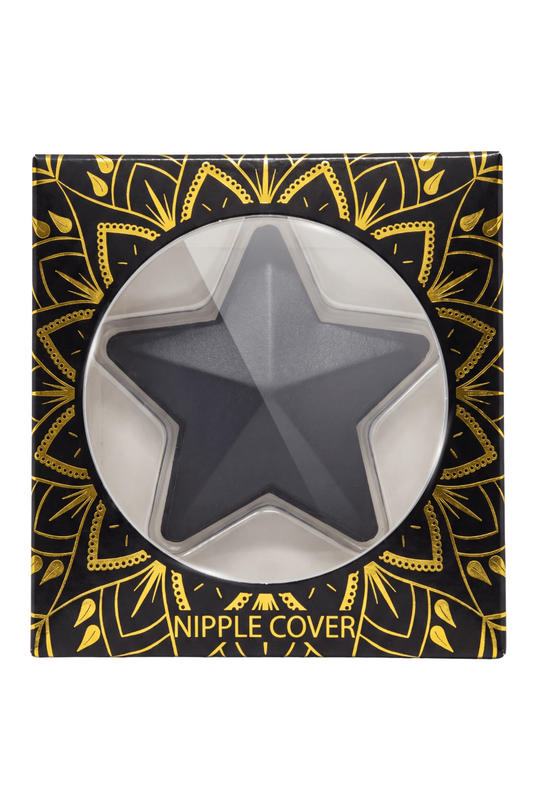 Nipple Métal noir Cache tétons d'étoile · Be Lily Accessories · vue 2