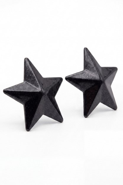 Nipple Métal noir Cache tétons d'étoile · Be Lily Accessories · vue 5