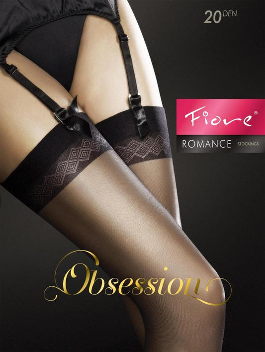 Romance Bas 20 DEN Noir · Fiore