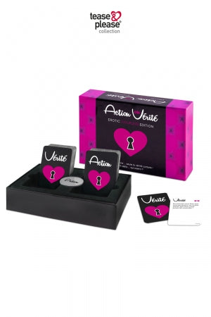 Jeu coquin Action ou Vérité édition Couple · Tease and Please